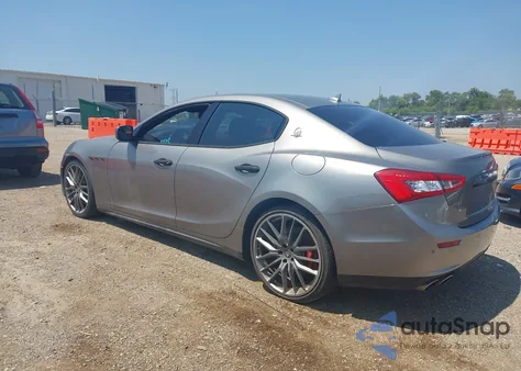 2014 Maserati Ghibli S Q4 из США, поврежденный, VIN ZAM57RTA8E1126646